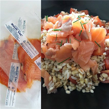 Magic Vac ACO1024 Pack 50 Bolsas de Vacío 20x30 cm para Conservación de Alimentos