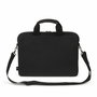 Dicota Slim Case ONE 13-14.1" Negro - Funda Portátil Acolchada con Bolsillo y Correa PET Reciclado