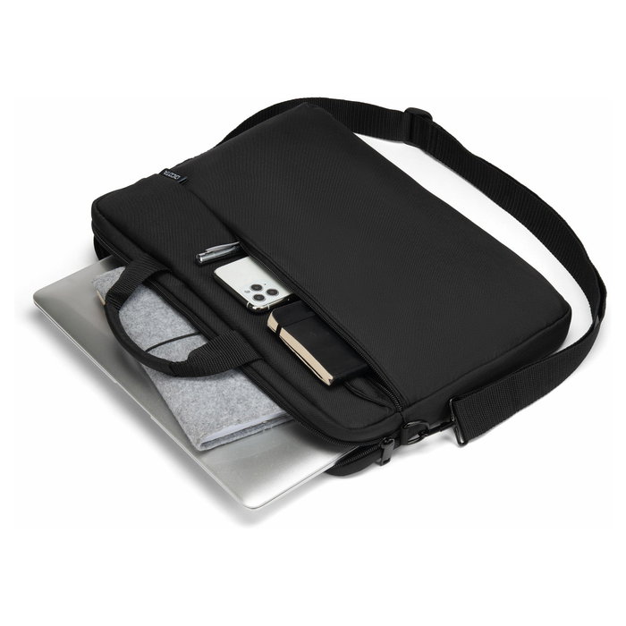 Dicota Maletín para portátil 14.1" RPET D32091 negro