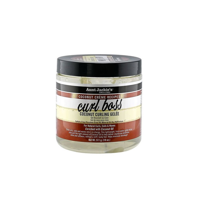 Aunt Jackie's Coco Curl Boss Gel Definidor de Risos Aunt Jackie's Coco Curl Boss Gel Definidor de Risos