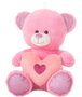 Creaciones Llopis Peluche Oso Púrpura con Corazón 35 cm