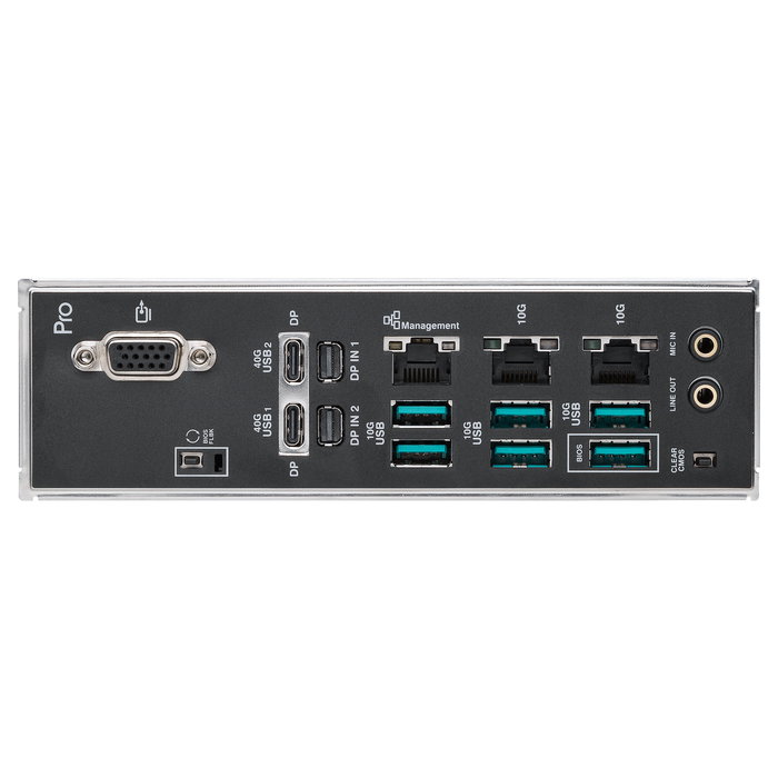 ASUS PRO WS W890E-SAGE SE Placa Base EEB Intel W890 LGA 4710-2 para Intel Xeon DDR5 ECC 8 Slots M.2 PCIe 5.0 10G Ethernet Windows 11