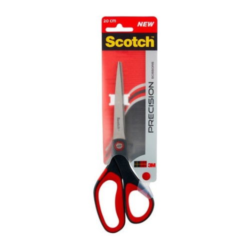 Scotch Tijeras de Precisión 20cm Acero Inoxidable Mango Ergonómico Ambidextro 7100306376