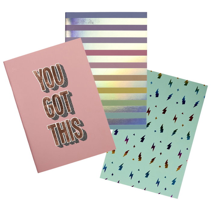 The Concept Factory Conjunto de 3 Libretas DinA5 Rainbow The Concept Factory Conjunto de 3 Libretas DinA5 Rainbow