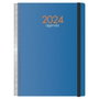 Dohe Agenda Anual Syncro Espiral 21x29.7cm Azul con Cierre de Goma 2026
