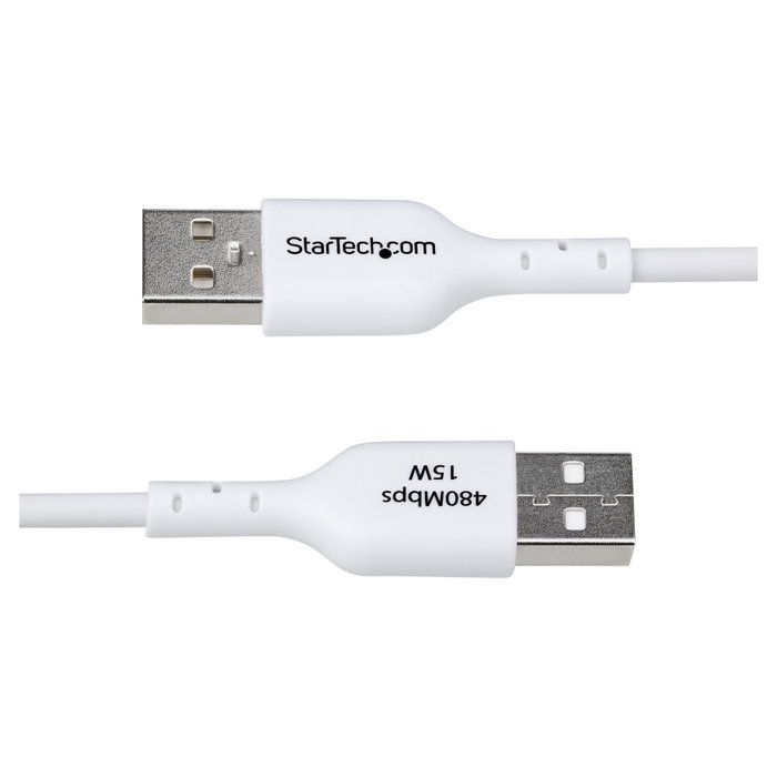 StarTech.com Cable de Carga y Sincronización USB-A a USB-C de 1m, Blanco StarTech.com Cable de Carga y Sincronización USB-A a USB-C de 1m, Blanco