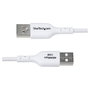 StarTech.com Cable de Carga y Sincronización USB-A a USB-C de 1m, Blanco