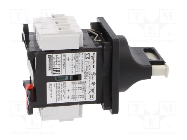 SCHNEIDER ELECTRIC Seccionador principal de seguridad TeSys VARIO 3 polos 25A IP65 SCHNEIDER ELECTRIC Seccionador principal de seguridad TeSys VARIO 3 polos 25A IP65