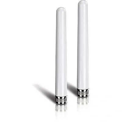 TRENDnet TEW-AO57 Antenas Omnidireccionales Doble Banda 2.4 y 5 GHz, 7 dBi/5 dBi, N-Macho, Blanco, para Exterior, Pack de 2 Piezas TRENDnet TEW-AO57 Antenas Omnidireccionales Doble Banda 2.4 y 5 GHz, 7 dBi/5 dBi, N-Macho, Blanco, para Exterior, Pack de 2 Piezas