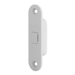 CERRAD/PICAP. MAGNETICOS Cerradero R7036 para Puerta Madera, Acabado Gris Metal R7036, Blanco Mate, Negro Mate, Cerraderos y Picaportes Magnéticos