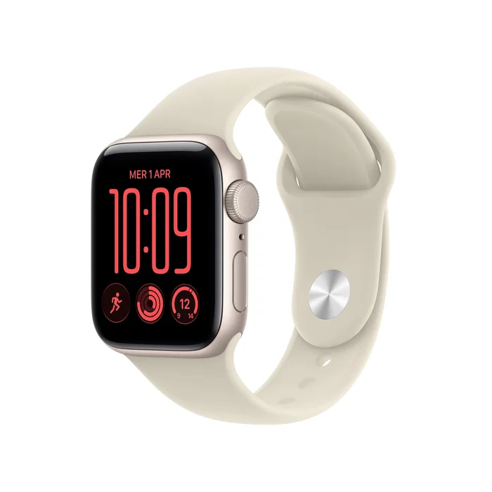 Apple Watch SE 3 GPS 40mm Blanco Estrella con Correa Deportiva Arena M/L Apple Watch SE 3 GPS 40mm Blanco Estrella con Correa Deportiva Arena M/L