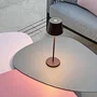 Lumisky LUM3760093548762 - Lámpara de mesa inalámbrica LED KELLY VINTAGE, aluminio marrón, luz blanca regulable, recargable, 38 cm