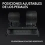 Logitech G RS Pedals Negro USB con Freno Loadcell 75kg