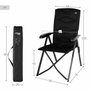 Color Baby Silla Plegable Compacta Aluminio 49X76X109Cm