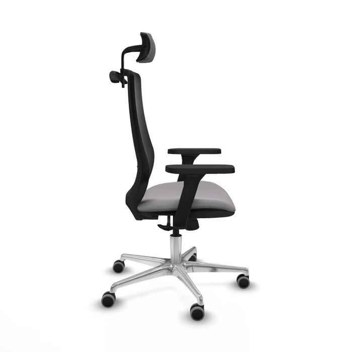 PIQUERAS Y CRESPO Silla de oficina Mardos con mecanismo Sincro, Gris y Negro PIQUERAS Y CRESPO Silla de oficina Mardos con mecanismo Sincro, Gris y Negro