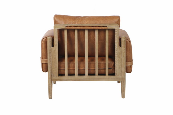 DKD Home Decor Butaca Loft Marron 80 x 82 x 94 cm