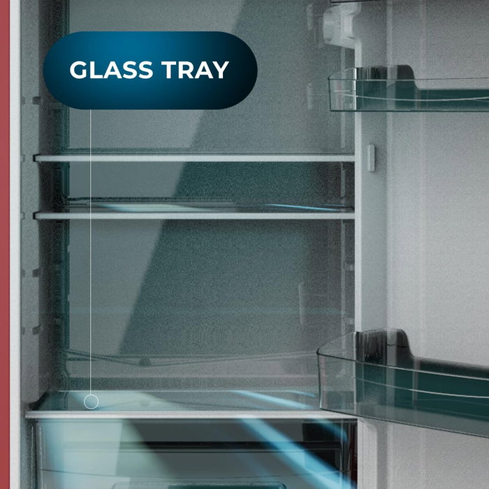 Cecotec frigorífico combinado retro 215 L rojo 2 puertas Bolero CoolMarket 2D E