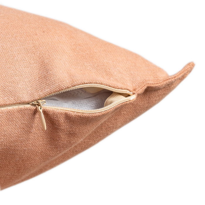 Cojín Rosa 85%Algodón-15%Lino Decoración 60 X 60 cm