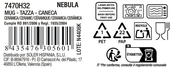 La Mediterranea Taza Nebula 90ml