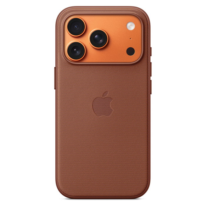 Apple iPhone 17 Pro Funda de tejido técnico con MagSafe - Sienna Apple iPhone 17 Pro Funda de tejido técnico con MagSafe - Sienna