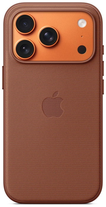 Apple iPhone 17 Pro Funda de tejido técnico con MagSafe - Sienna Apple iPhone 17 Pro Funda de tejido técnico con MagSafe - Sienna