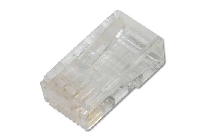 Digitus AK - 219602 Conector RJ - 45 Transparente, CAT 6, Policarbonato, para Cable de Conexión y Herramienta de Crimpado, 1GBase - T