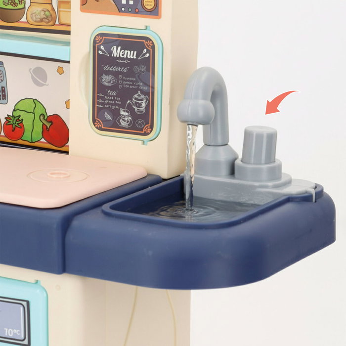 Cocina de Juguete Colorbaby 30 X 33 X 12 CM 30 piezas (4 Unidades)