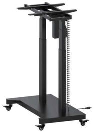 TooQ Soporte de Pantalla FSM03-B Eléctrico Motorizado con Ruedas para Pantallas de 52" a 84" Negro