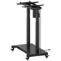 TooQ FSM03-B Soporte de Suelo Eléctrico con Ruedas para Pantallas 52-84 Pulgadas