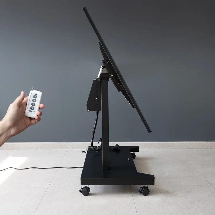Tooq Soporte de Suelo Eléctrico UROS FSM03-B para TV 52-84 pulgadas