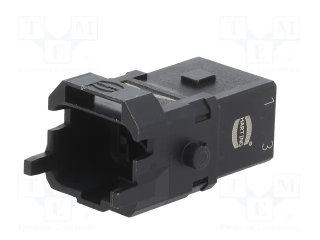 HARTING Han® 1A Plantilla de contacto macho 4 pines 3P+PE HARTING Han® 1A Plantilla de contacto macho 4 pines 3P+PE