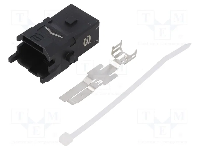 HARTING Han® 1A Plantilla de contacto macho 4 pines 3P+PE HARTING Han® 1A Plantilla de contacto macho 4 pines 3P+PE