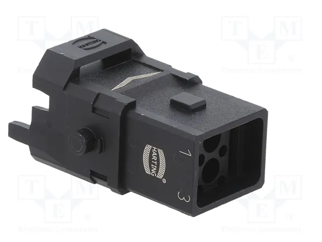 HARTING Han® 1A Plantilla de contacto macho 4 pines 3P+PE HARTING Han® 1A Plantilla de contacto macho 4 pines 3P+PE