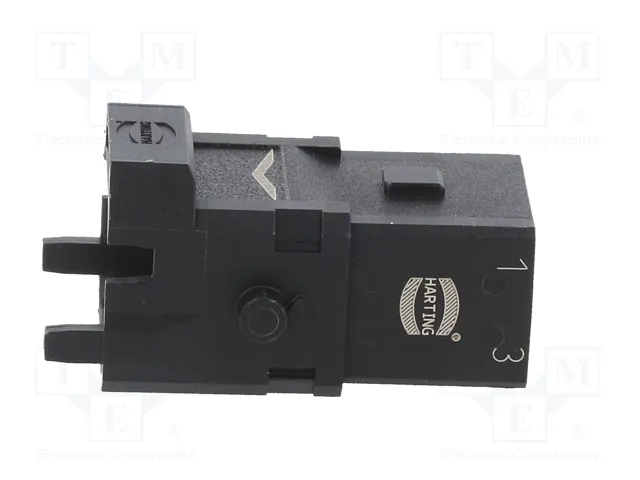 HARTING Han® 1A Plantilla de contacto macho 4 pines 3P+PE HARTING Han® 1A Plantilla de contacto macho 4 pines 3P+PE