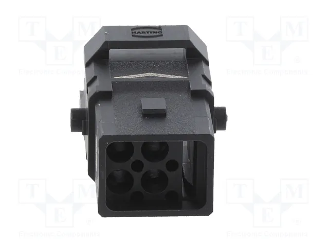 HARTING Han® 1A Plantilla de contacto macho 4 pines 3P+PE HARTING Han® 1A Plantilla de contacto macho 4 pines 3P+PE