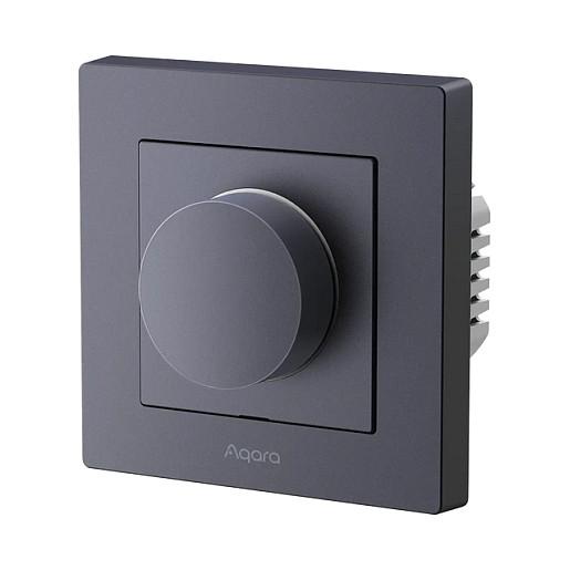 Aqara Dimmer Switch H2 EU, Interruptor Atenuador Giratorio Gris para Interiores, BLE, 86x86x55.5 mm, Ref: H2 EU Aqara Dimmer Switch H2 EU, Interruptor Atenuador Giratorio Gris para Interiores, BLE, 86x86x55.5 mm, Ref: H2 EU