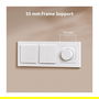 Aqara Dimmer Switch H2 EU - Interruptor Atenuador Giratorio Gris para Interior - 86 mm