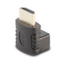 Lindy 41085 Cambiador de Género HDMI, Conector Macho Hembra, Negro