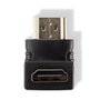 Lindy 41085 Cambiador de Género HDMI, Conector Macho Hembra, Negro