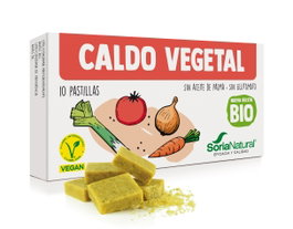 SORIA NATURAL Caldo Vegetal Bio 10 Pastillas