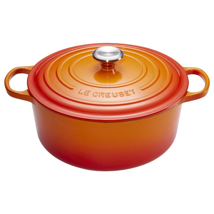 Le Creuset Signature Casserole redonda 20 cm naranja