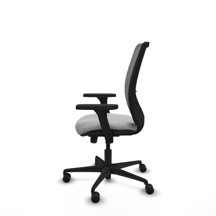 PIQUERAS Y CRESPO Silla de oficina Zulema con mecanismo Sincro/Traslack, Gris