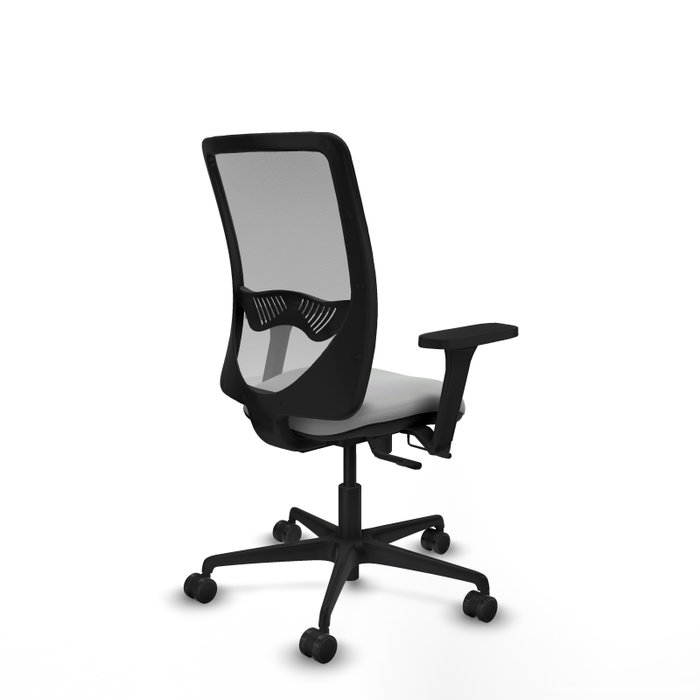 PIQUERAS Y CRESPO Silla de oficina Zulema con mecanismo Sincro/Traslack, Gris