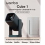 Wanbo Cube 1 Proyector Portátil HD, Azul Cielo