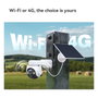 Imou AOV PT 5MP Kit WiFi+4G con Panel Solar