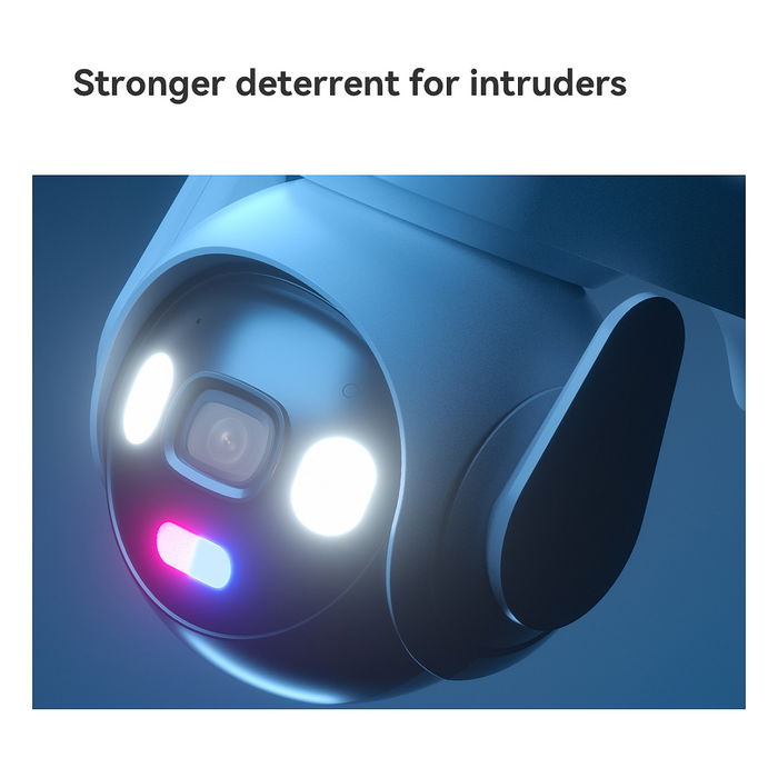 Imou AOV PT Kit Cámara Seguridad Exterior 5MP WiFi 4G 360º Blanco IP66 Resistente Agua Batería Recargable 10000 mAh Visión Nocturna 20m Imou AOV PT Kit Cámara Seguridad Exterior 5MP WiFi 4G 360º Blanco IP66 Resistente Agua Batería Recargable 10000 mAh Visión Nocturna 20m