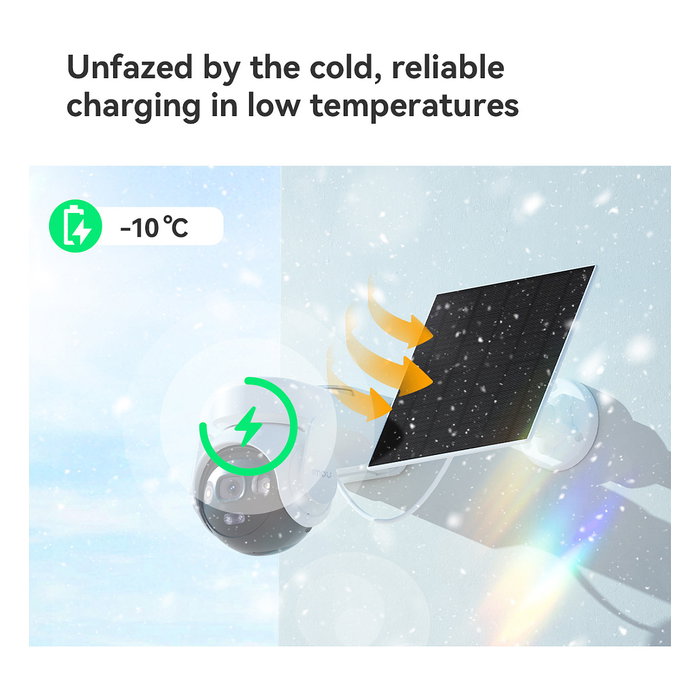 Imou AOV PT Kit Cámara Seguridad Exterior 5MP WiFi 4G 360º Blanco IP66 Resistente Agua Batería Recargable 10000 mAh Visión Nocturna 20m Imou AOV PT Kit Cámara Seguridad Exterior 5MP WiFi 4G 360º Blanco IP66 Resistente Agua Batería Recargable 10000 mAh Visión Nocturna 20m