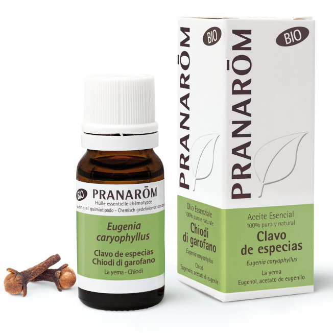 Pranarom Aceite Esencial de Clavo de Especias Bio 10 ml