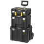 Stanley FMST75753-9 PRO-STACK Set 3 en 1 de herramientas, Negro, 1000x512x435mm con agarradera y cierre