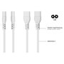 Kabelmeister Cable de extensión Stecker C8 a C7, 2m, blanco